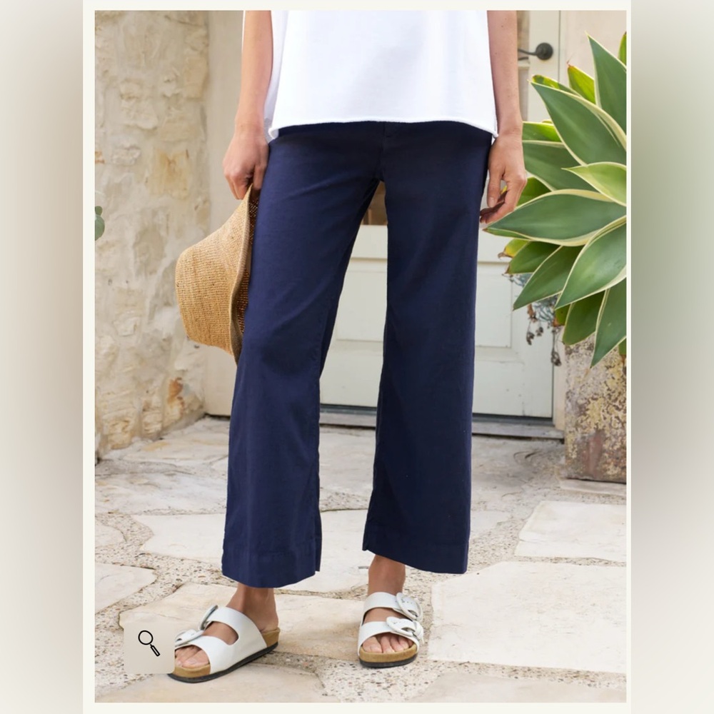 Frank & Eileen Wexford Linen Pant Size 8
